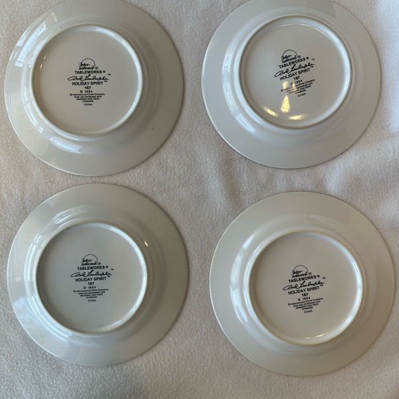 Set of 8 VTG 1994 Bob Timberlake HOLIDAY SPIRIT NUTCRACKER Intl Tableworks - Picture 5 of 6